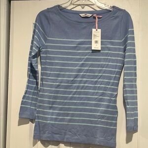 Vineyard Vines Blue Striped Long Sleeve Shirt